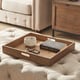 preview thumbnail 6 of 13, Shay Storage Trunk End Table with Removeable Tray by iNSPIRE Q Artisan