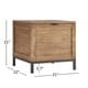 preview thumbnail 15 of 13, Shay Storage Trunk End Table with Removeable Tray by iNSPIRE Q Artisan