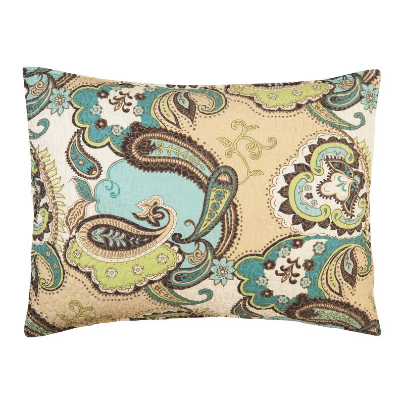 Parker Paisley Cotton Quilt Set