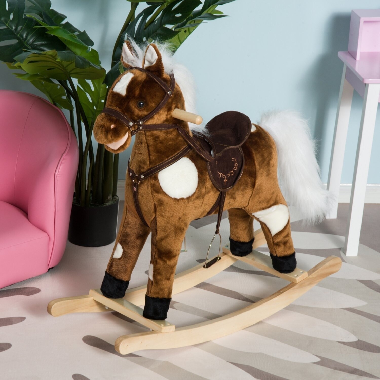 sally the galloping plush horse