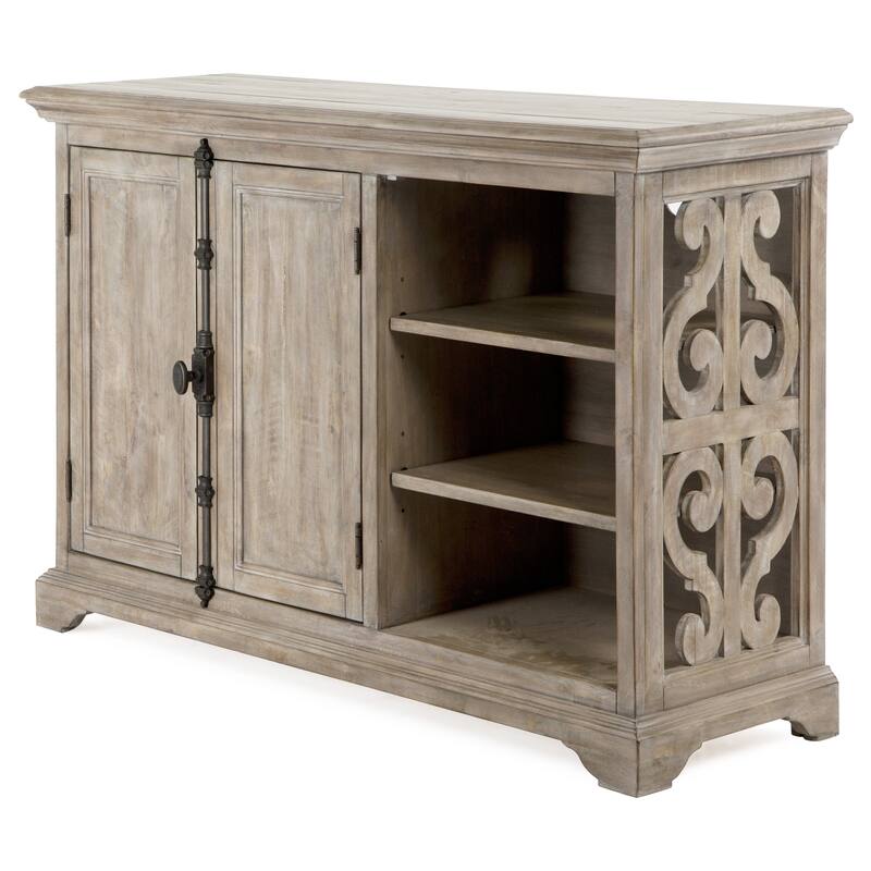 Tinley Park Traditional Dove Tail Grey Printer Stand