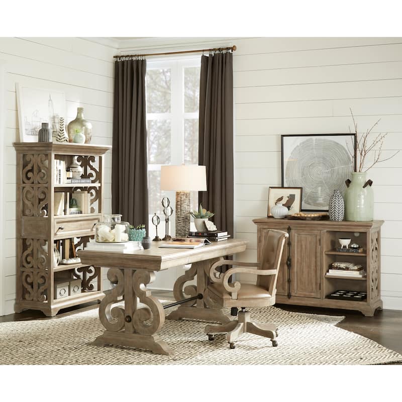 Tinley Park Traditional Dove Tail Grey Printer Stand