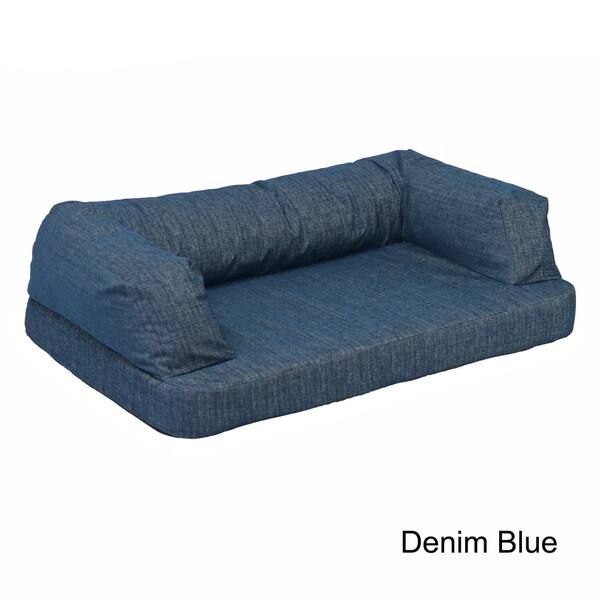 Shop Premium Memory Foam Orthopedic Dog Pet Bed Sofa Lounger With