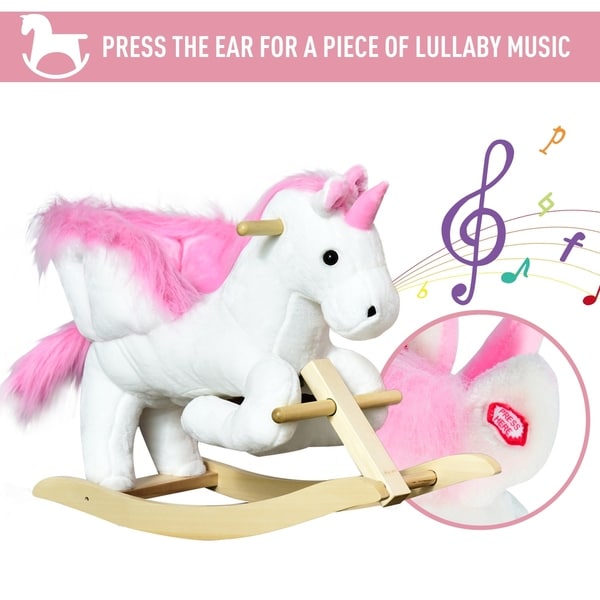 musical rocking unicorn