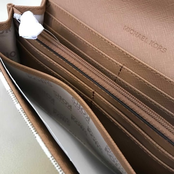 michael kors women's fulton carryall leather wallet