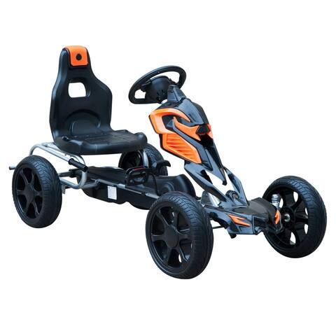 Amazon Com Ferrari Pedal Go Kart Red Sports Outdoors