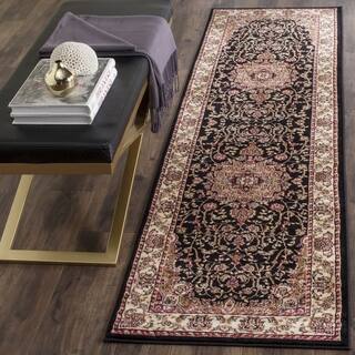 3 X 12 Runner Rugs For Less Safavieh Lyndhurst Traditional Oriental Black Ivory Runner 2 3 X 12