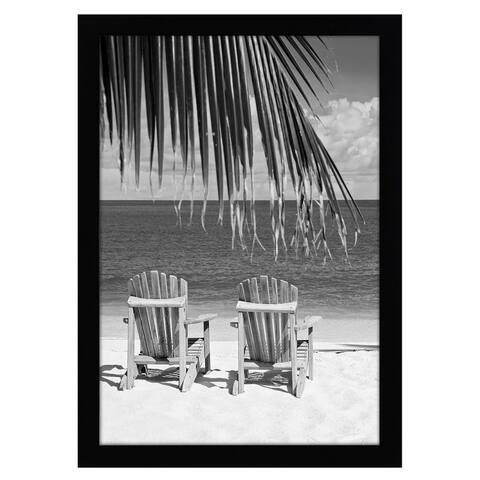 Americanflat 13x19 Black Picture Frame - Shatter-Resistant Glass - Hanging Hardware Included