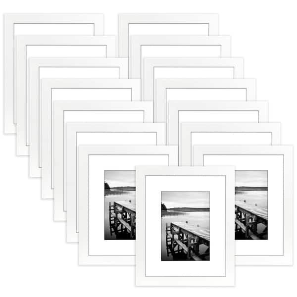 Shop Americanflat 15 Pack 8x10 White Picture Frames Made To