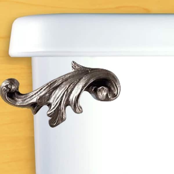 Shop Functional Fine Art Acanthus Satin Pewter Leaf Decorative