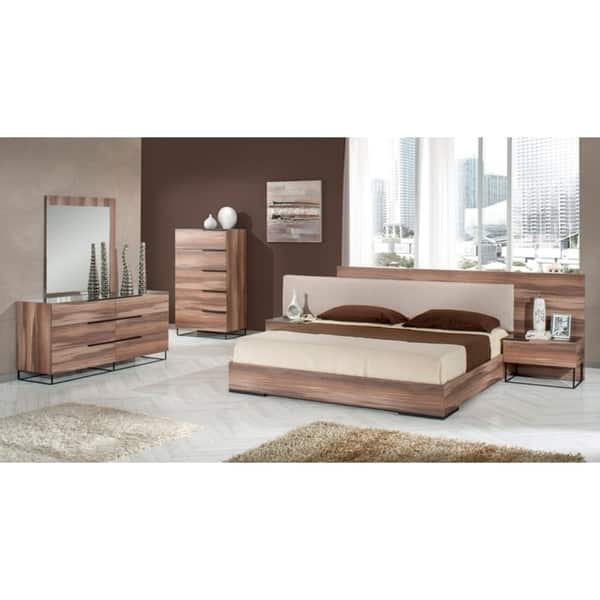 Shop Nova Domus Matteo Italian Modern Walnut Chest Free Shipping