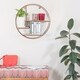 preview thumbnail 45 of 44, Marly Round Floating Wall Shelf - 19.50 x 19.50 x 4.75