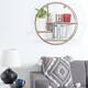 Marly Round Floating Wall Shelf - 19.50 x 19.50 x 4.75
