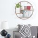preview thumbnail 46 of 44, Marly Round Floating Wall Shelf - 19.50 x 19.50 x 4.75