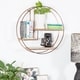 preview thumbnail 44 of 44, Marly Round Floating Wall Shelf - 19.50 x 19.50 x 4.75