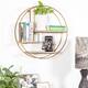 Marly Round Floating Wall Shelf - 19.50 x 19.50 x 4.75