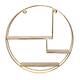 Marly Round Floating Wall Shelf - 19.50 x 19.50 x 4.75