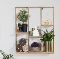 Cadiz Square Floating Wall Shelf - 19.50" x 6" x 24"