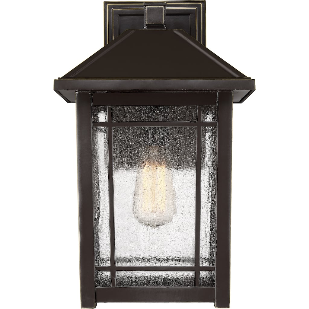 Quoizel Cedar Point Palladian Bronze Outdoor Wall Lantern