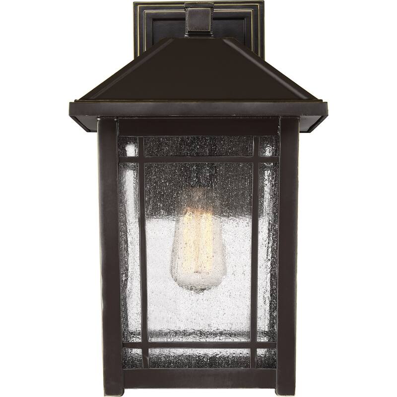 Quoizel Cedar Point Palladian Bronze Outdoor Wall Lantern