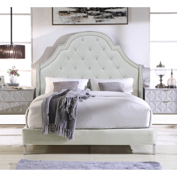 Velvet upholstered bed frame Clearance