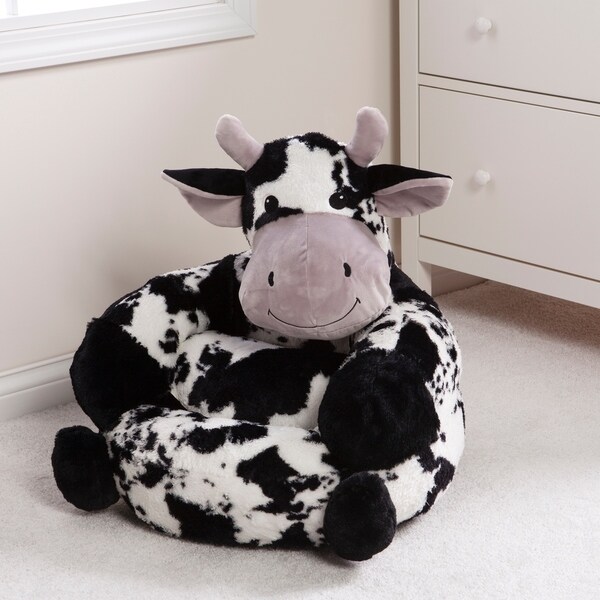 cow plush chair