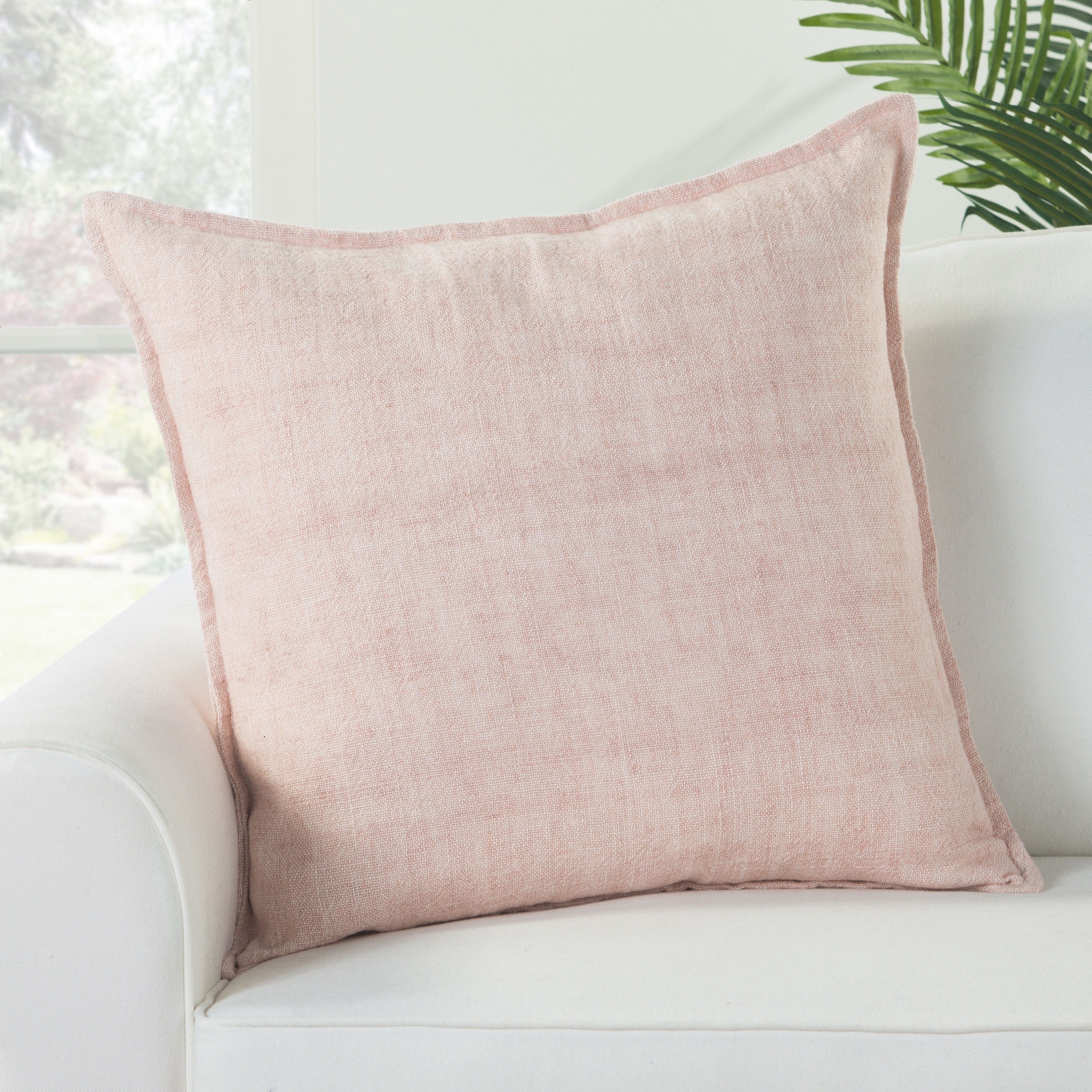 pink throw pillows