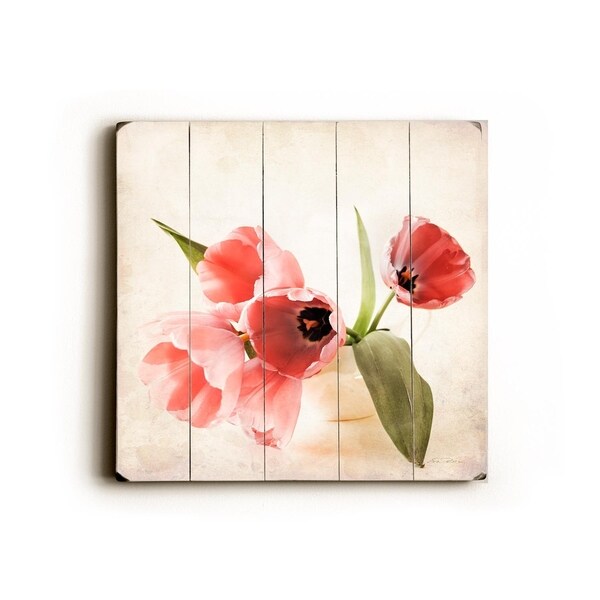 Cherrish - Planked Wood Wall Decor by Eva Ricci