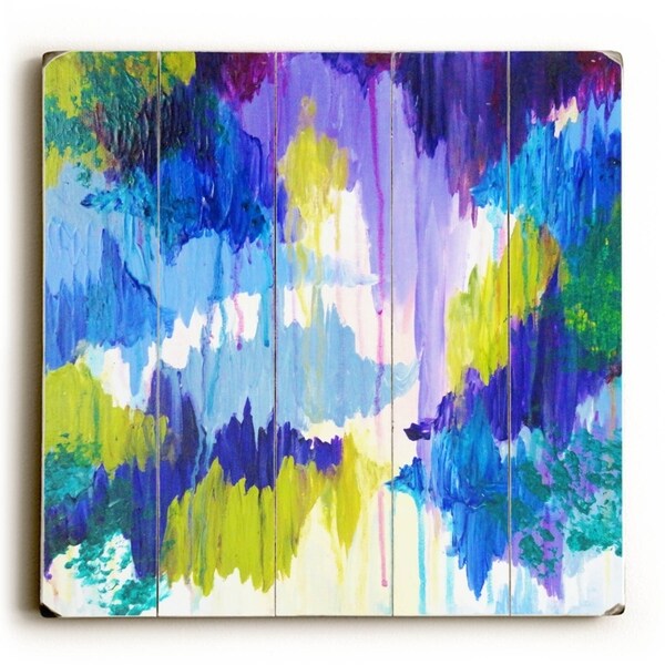 Winter Dreaming - Multi Planked Wood Wall Decor by Julia DiSano