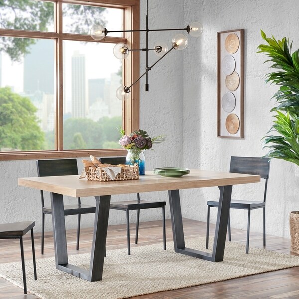 ink and ivy trestle dining table