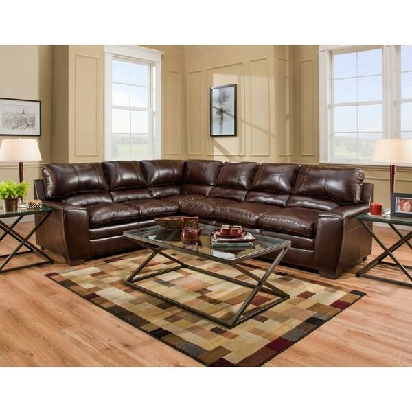 Simmons Upholstery Jacksonville Sectional Sofa Overstock 22438408