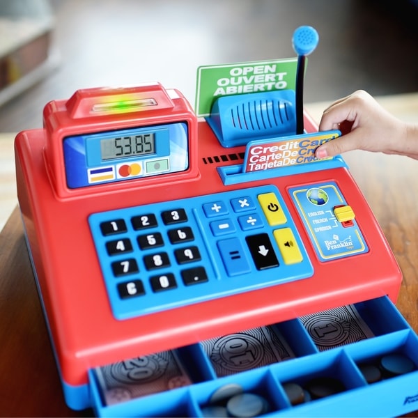 ben franklin toys talking cash register