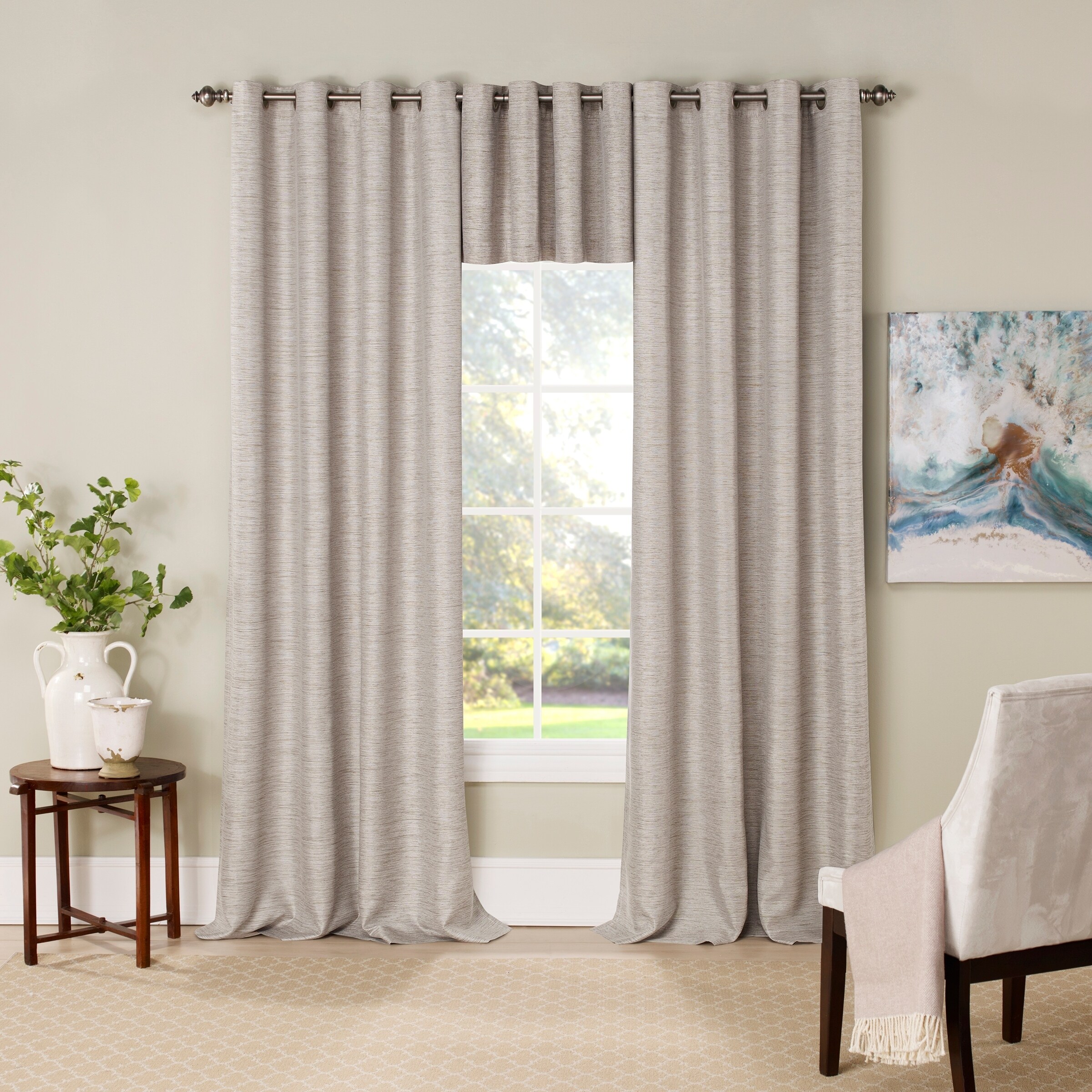 Shop Eclipse Newport Blackout Curtain Panel 52x95 On Sale