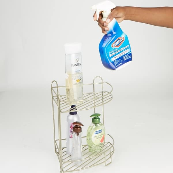 Mind Reader Clear Suction Cup Bathroom Shower Caddy Organizer - Bed Bath &  Beyond - 19224275