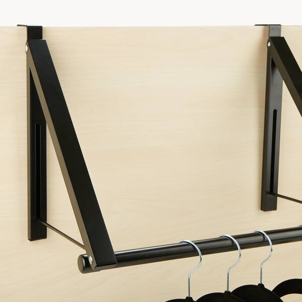 Shop Mind Reader Over The Door Collapsible Hanger Rack For Towels