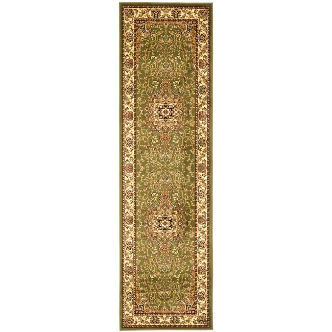 Lyndhurst Collection Traditional Sage/ivory Runner (23 X 8)