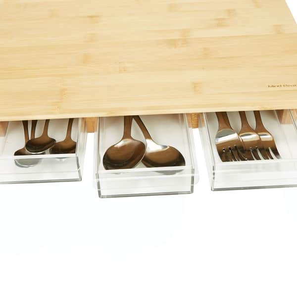 Shop Mind Reader Cutting Board Heavy Duty Wooden Chopping Board