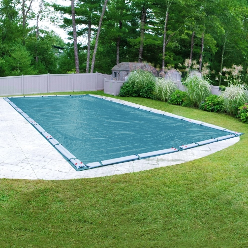 Pool Pool Mate 3521-4PM Heavy-Duty Blue Winter Pool Cover for Round 21-ft 