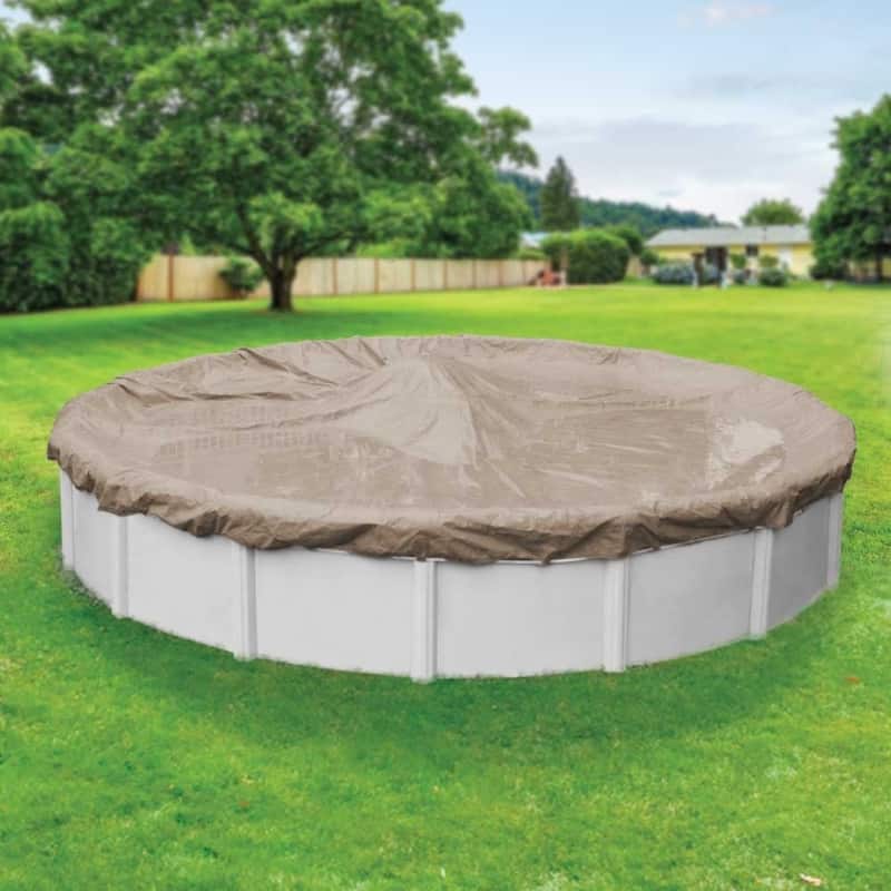 Robelle Defender Winter Cover for Round Above-Ground Swimming Pools