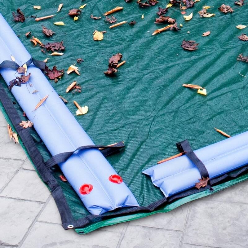 Pool Mate Professional-Grade Leaf Net for In-Ground Swimming Pool Winter Covers - 18 ft. x 36 ft. pool