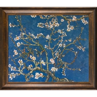 Vincent Van Gogh 'Branches of an Almond Tree in Blossom' Hand Painted Oil Reproduction