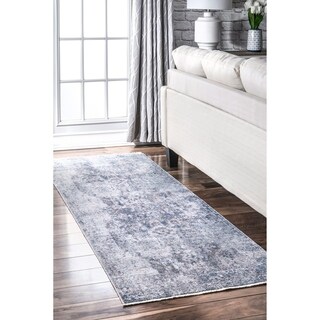 Nuloom Traditional Classic Mystique Ombre Tassel Border Area Rug