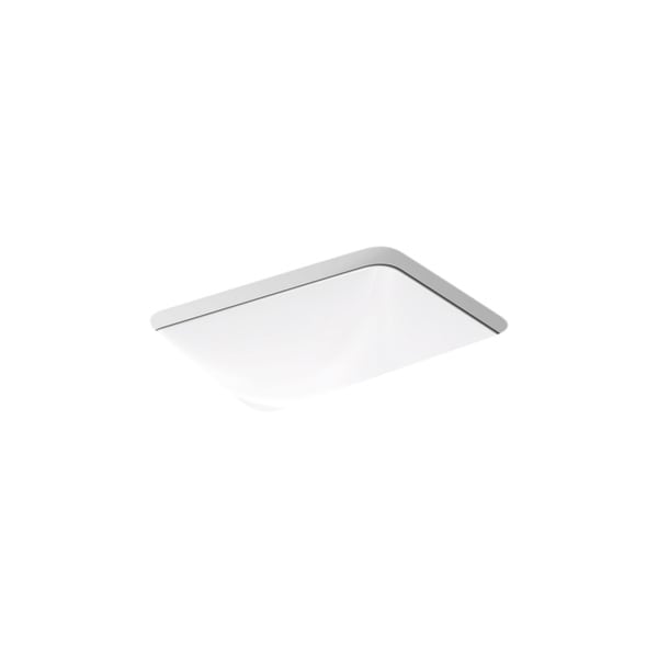Kohler Caxton® Rectangle Undermount Bathroom Sink Dune (K20000NY