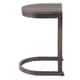 preview thumbnail 9 of 27, Industrial Demi Counter Stool in Metal and Wood by LumiSource (Set of 2)