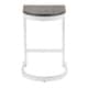 preview thumbnail 18 of 27, Industrial Demi Counter Stool in Metal and Wood by LumiSource (Set of 2)