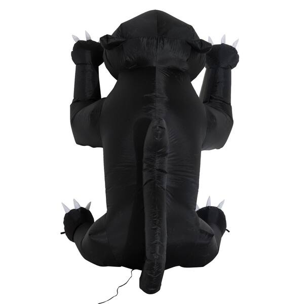 Shop Homcom 6 Giant Creeping Black Cat Halloween Led Lighted
