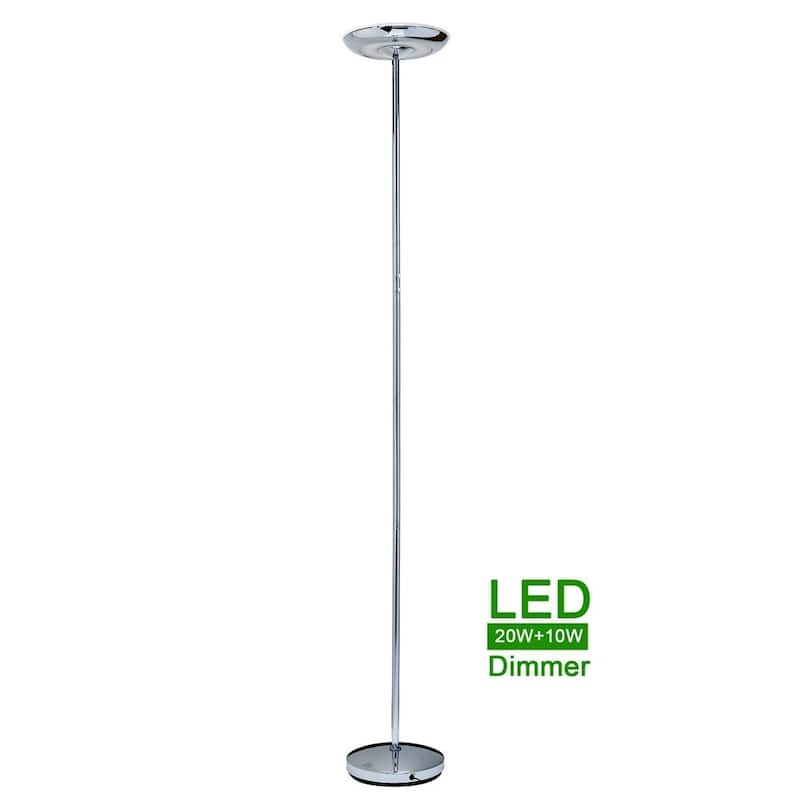 UFO 30W High Bright Up and Down Dimmable LED Torchiere Floor Lamp