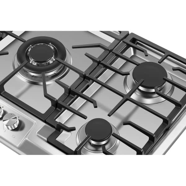 Shop Empava 36 Recessed Gas Stove Cooktop With 5 Italy Sabaf