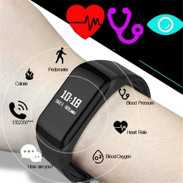 f1 blood pressure reading smart bracelet