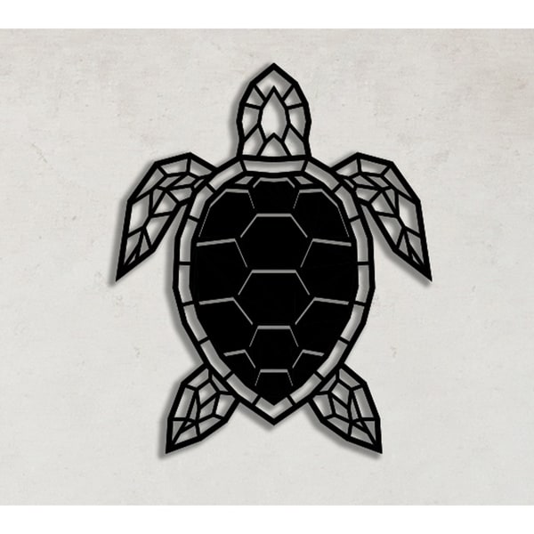 Decorative Metal Wall Art - Turtle